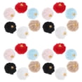 thumbnail image 3 of 30Pcs Pompoms Earrings Charms DIY Fluffy Balls for Jewelry Making Colored Small Pompoms Pendants, 3 of 7
