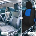 thumbnail image 4 of For 2014-2019 Toyota Corolla S,SE,LE (NOT FIT XSE) FH Group Ultraflex  Neoprene Custom Fit Car Seat Covers - Blue Full Set, 4 of 5