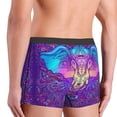 thumbnail image 3 of Uemuo Elephant in Tribal Style Pattern Men's Boxer Briefs,Trunk Anti-Chafing,Comfortable, Durable, and Stylish Underwear-X-Large, 3 of 9
