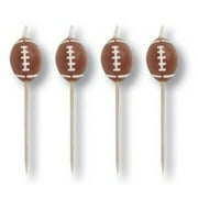 Access Tailgate Rush Football Candles, 4 Ct