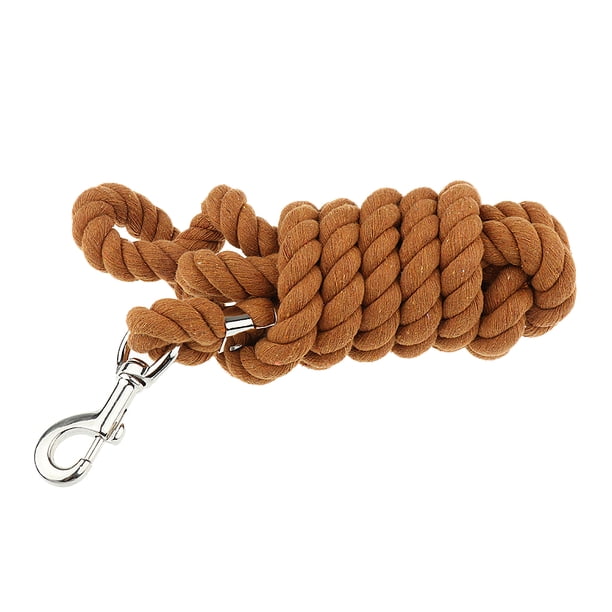 Cuerdas de de caballo Tejido de Cabestro extra marrón Sunnimix Cuerdas de caballo