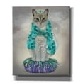 thumbnail image 1 of Epic Graffiti 'Grey Cat With Bells, Full' by Fab Funky, Canvas Wall Art, 20"x24", 1 of 3