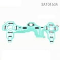 thumbnail image 4 of Conductive Film for PS3 Dual Shock 3 SA1Q160A Controller, Replacement Ribbon Circuit Board PCB Contact Pad Flex Cable, 4 of 4