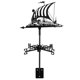 thumbnail image 1 of Weathervane Sailing Ship Wind Indicator Iron Wind Direction Indicator For Lawn Yard Garden, 1 of 4