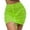 Yellow, variant on GYUJNB Women's Sheer Mesh Beach Cover Up Skirt - Ruffle Trim Drawstring Bikini Wrap for Swimwear,XL