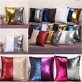 thumbnail image 1 of Reversible Sequin Mermaid Glitter Sofa Cushion Cover Pillow Case Double Color, 1 of 5