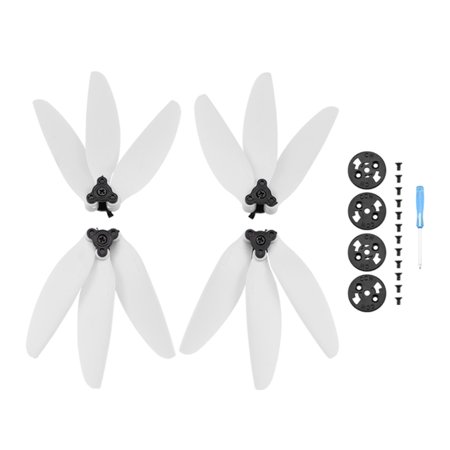 Techinal 4 Pieces 3-Blade Propellers for Mavic Mini 1 /2 Drone  4726CW 4726CCW Lightweight Props Blades Wing Repair Parts