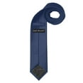 thumbnail image 5 of Jacob Alexander Men's Solid Color Regular Length Neck Tie - Steel Blue, 5 of 8