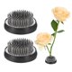 thumbnail image 1 of Uxcell 2Pcs Florero de Agujas, Floreros Redondos de Acero Inoxidable, Herramienta Fija para Arreglos Florales (Plata, 0.2"), 1 of 5