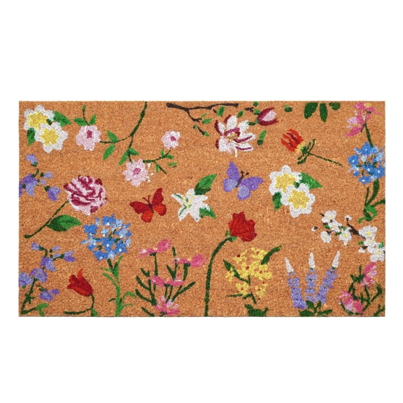Calloway Mills 114591729 Butterfly Garden Doormat, 17"x29"