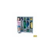 "2681JCWW007 Rainbow Accents 5 Section Coat Locker - 50.5"" Height x 48"" Width x 15"" Depth - 5 Compartment(s) - Yellow"