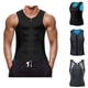 thumbnail image 2 of Ropa moldeadora de cuerpo, ropa deportiva y fitness para hombres de talla grande europea y americana, chaleco con cremallera para hombres, corsé de cintura que contrae el vientre, 2 of 5