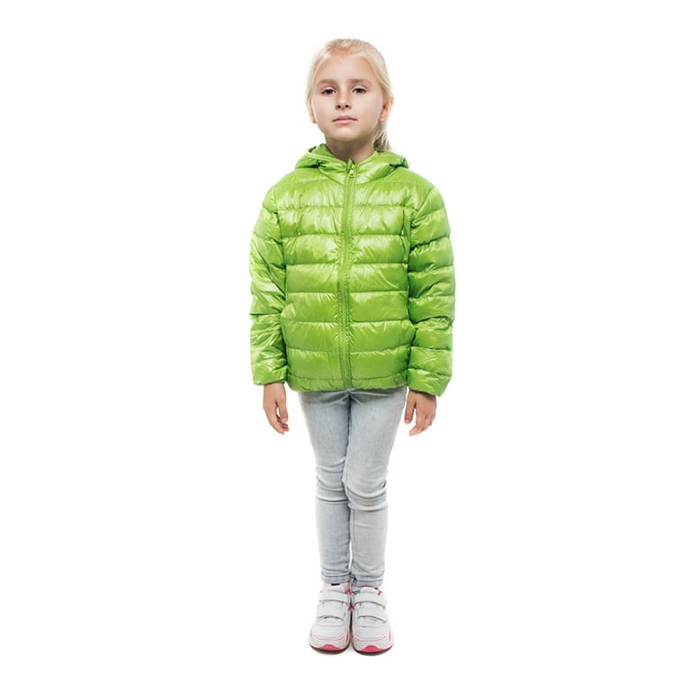 Packable Down Puffer Jacket - Green