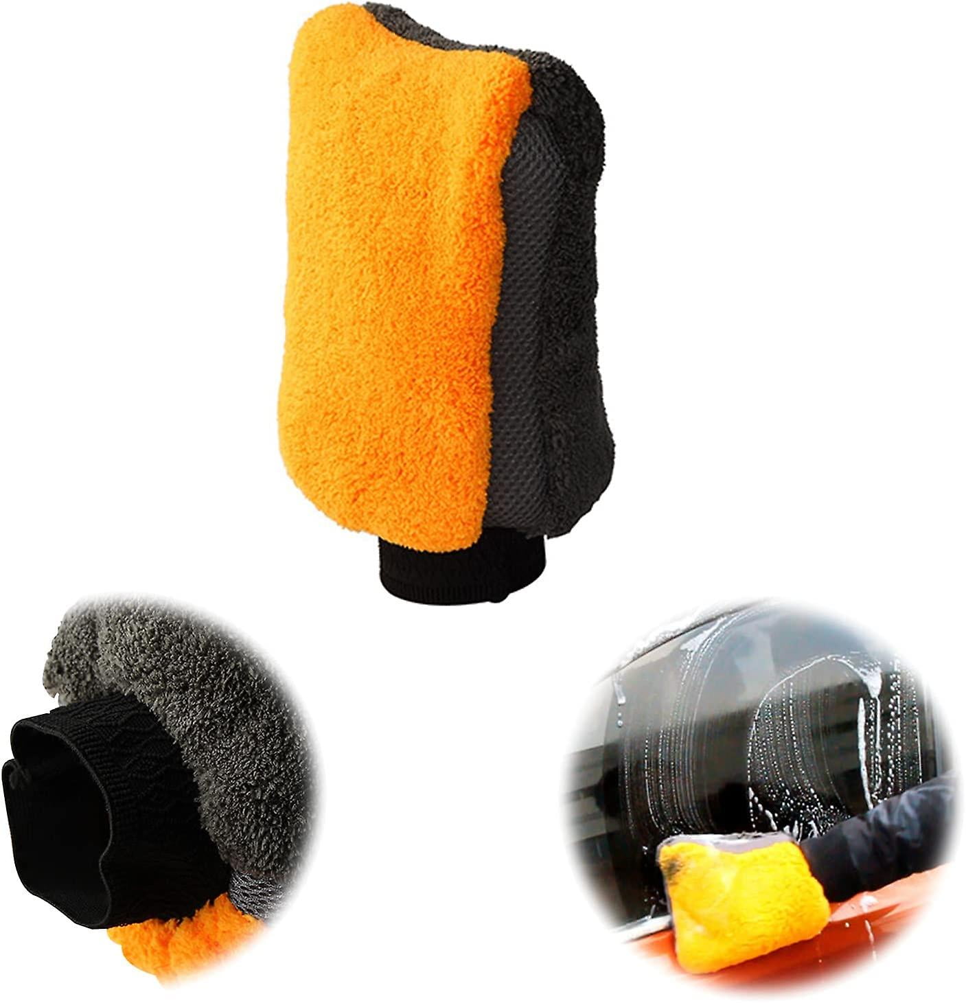 car polishing mitt