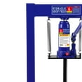 thumbnail image 2 of Acekid 6-Ton Hydraulic Shop Press - Heavy-Duty Adjustable H-Frame Bearing Press with Stamping Plates - for Straightening, Automotive Repair - Black, 2 of 7