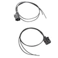 thumbnail image 1 of Conector Hembra Enchufe De Arnés, Conectores De 2 Pines Enchufe De Arnés De Cableado 2PCS Conexión Estable Profesional 1J0973702 Antienvejecimiento Para Van 2008 A 2017, 1 of 7