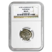 1678 Nürnberg Silver Kreuzer MS-65 NGC
