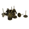 thumbnail image 1 of Unique Bargains Message Notice Board Map Round Flat Head Thumb Tack Bronze Tone 19mmx31mm 20pcs, 1 of 2