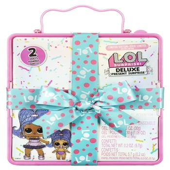 LOL Surprise Deluxe Present Surprise Series 2 Slumber Party Theme With Exclusive Doll, Great Gift for Kids Ages 4 5 6+