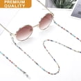 thumbnail image 4 of Chaîne de Lunettes de Soleil humlbird avec Perles de Cristal pour Femmes, Colorée, Petite, 4 of 7