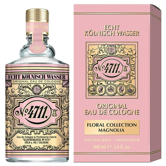 4711 FLORAL COLLECTION Muelhens Magnolia Eau De Cologne Spray 3.4 Oz
