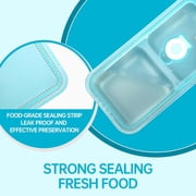 9 Pcs Stainless Steel Snack Containers with Lids and Lunch Box Bag, Grab and Go Snack Containers, Reusable 2 Compartment Stainless Steel Food Storage Containers Set for Travel & Outdoor Camping