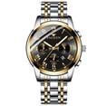 thumbnail image 2 of Reloj mecánico automático de cuarzo de moda para hombre, reloj impermeable para estudiantes, 2 of 5