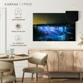 thumbnail image 5 of Elephant Stock Colorful Niagara Falls Wall Art - Horizontal Canvas Wall Art - Living Room Wall Decor - Nature Canvas - Black And Blue Decor - 51" x 34", 5 of 8