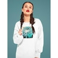 thumbnail image 2 of Image Conscious Boom Bloom No. 2 Sweatshirt Women's -Image Conscious Designs, 2 of 4
