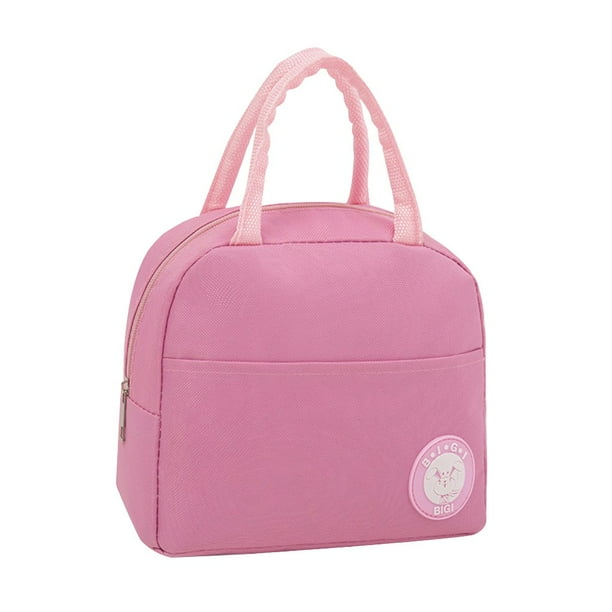 Bolso portátil de moda Bolso térmico para el almuerzo Bolso para el almuerzo Bento con dibujos animados impresos en frío