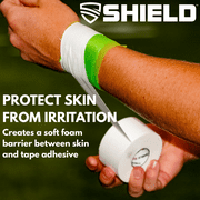 Shield Athletic Pre-Wrap | Blue | 48 Underwrap Rolls Bulk Case 2.75 X 30 SYards