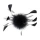 thumbnail image 4 of Broche de plumas con diseño de plumas, alfileres de solapa, accesorios de vestir hechos a mano, tocado para fiesta 19 centímetros, 4 of 9