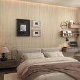 thumbnail image 3 of Extra Wide Light  Wood Grain  Paper Tan Walnut Textured Peel Stick Wallpaper Air Guide Slot Design Matte Thick Self-Adhesive  Furniture Stickers Vinyl Decorative Film, 3 of 4