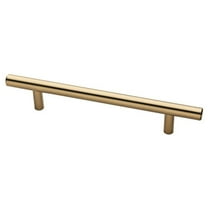 Liberty 5-1/16 in. (128mm) Center-to-Center Champagne Bronze Bar Drawer Pull