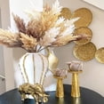 thumbnail image 3 of Gold and White Ginger Jars,White Vases Home Decor,Handmade Porcelain Vases with Lid for Living Room,Ceramic Vase 18 in for Cafe,Beautifully Packaged Gifts (White and Gold, 14in), 3 of 7