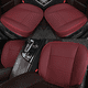 thumbnail image 4 of Cojín de asiento de automóvil de tres piezas, antideslizante, sin respaldo, sin ataduras, cojín de asiento de una sola pieza universal con todo incluido para las cuatro estaciones, 4 of 6