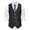 Black, variant on RKSTN Mens Suit Vest Casual Dress Vest Stylish Novel Solid Color V Neck Sleeveless Single Button Slim Fit Versatile Wedding Vest Tops with Pockets