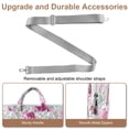 thumbnail image 5 of Laptop Bags for 15.6 inch Laptop for Women,AILKIN Laptop Sleeve Carrying Case Briefcase Messenger Shoulder Tote Bag Computer Laptop Crossbody Shoulder Laptop Totes Bags,Pink Rose, 5 of 6