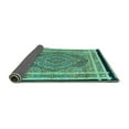 thumbnail image 2 of Ahgly Company Indoor Rectangle Persian Turquoise Blue Traditional Area Rugs, 5' x 8', 2 of 4