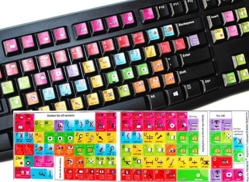latkey chinese keyboard stickers for laptop macbook air pro desktop pc computer mac keyboard decals with red letters on transparent background best chinese keyboard cover skin or overlay alter walmart com