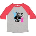 thumbnail image 3 of Inktastic Gender Reveal Will It Be a Little Buck or Doe? Girls Toddler T-Shirt, 3 of 5