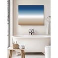 thumbnail image 6 of Navy Blue Beige Ombre Cream Wall Art for Living Room,Canvas Picture Wall Decor for Bathroom Bedroom,Modern Abstract Art Aesthetics Painting Artwork for Office Hallway Dining Room Decor 24"x32", 6 of 8