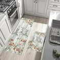 thumbnail image 3 of Home Sweet Home Floral Farmhouse Kitchen Rugs Set 2 Piece Colorful Fall Flowers Seasonal Decorative Rug for Kitchen Low-Profile Floor Mats Decorations for Home Kitchen 17x48+17x30 Inches, 3 of 6