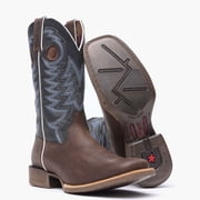 Durango® Rebel Pro™ Denim Blue Western Boot, Belgian Brown And Denim Blue, Size 10(W)