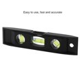 thumbnail image 4 of Magnetic Torpedo Level 3 Bubble S-pirit Level Magnetic Ruler Level Measuring Instrument Tool Multifunctional Horizontal Ruler, 4 of 5