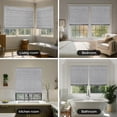 thumbnail image 5 of LazBlinds No Tools No Drill Cordless Roman Shades for Windows, Blackout Thermal Insulated UV Blocking Window Blinds, Lightweight Fabric Blinds for Indoor Windows, 46" W x 60" H, Blackout - Grey, 5 of 6