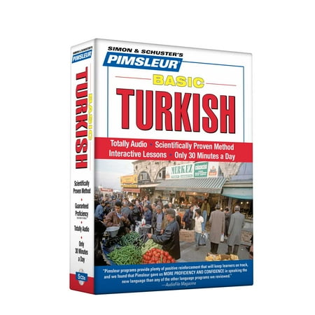 Pimsleur Turkish Basic Course - Level 1 Lessons 1-10 CD : Learn to Speak and Understand Turkish with Pimsleur Language (Best Language Learning Program 2019)