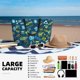 thumbnail image 5 of Fotbe Dump Truck Bolsa de Viaje para Playa - Resistente al Agua, Bolsa Tote de Gran Capacidad y Ligera con 7 Bolsillos para Mujeres y Hombres, 5 of 7