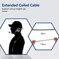 thumbnail image 2 of Auriculares Walkie Talkie Retevis EHK014 para Retevis RT22 RT21, 2 of 9