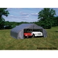 thumbnail image 3 of Shelterlogic 22' x 24' x12' Peak Style Shelter, Gray, 3 of 12